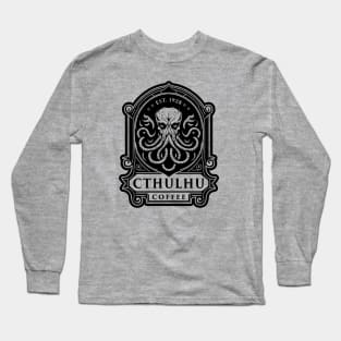 Cthulhu Coffee Long Sleeve T-Shirt